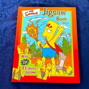 NEW ❤️ The Simpsons Jigsaw Book